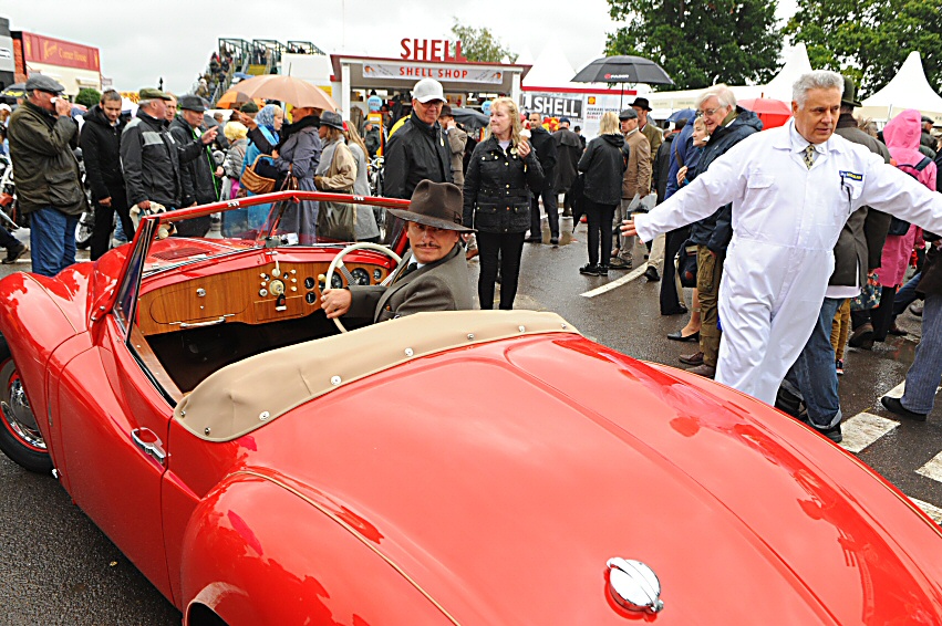 Jowett Jupiter at Goodwood classic car event 2017