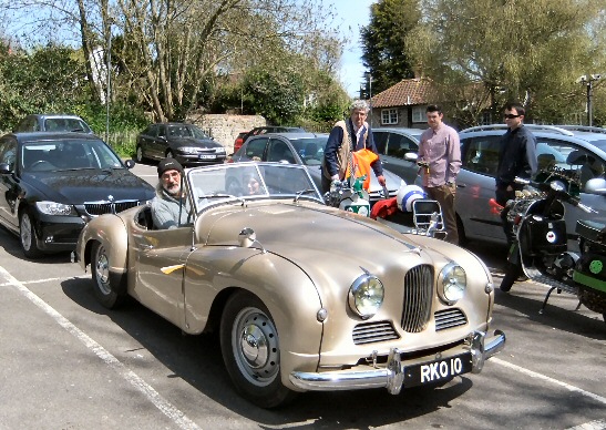 Jowett Jupiter with trafficator working